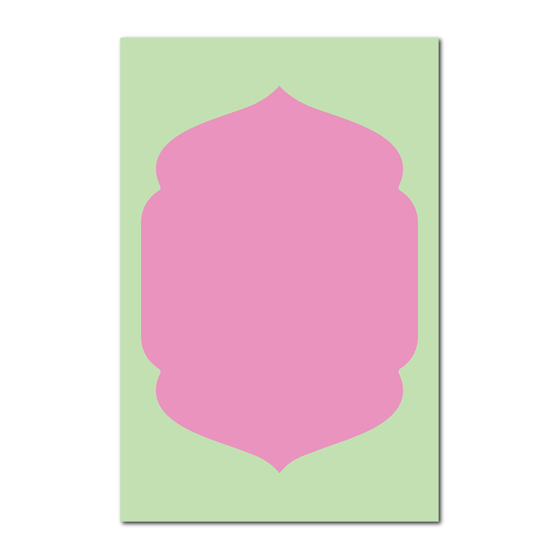 Layered Wedding Invite | SVG Template - Shape 2