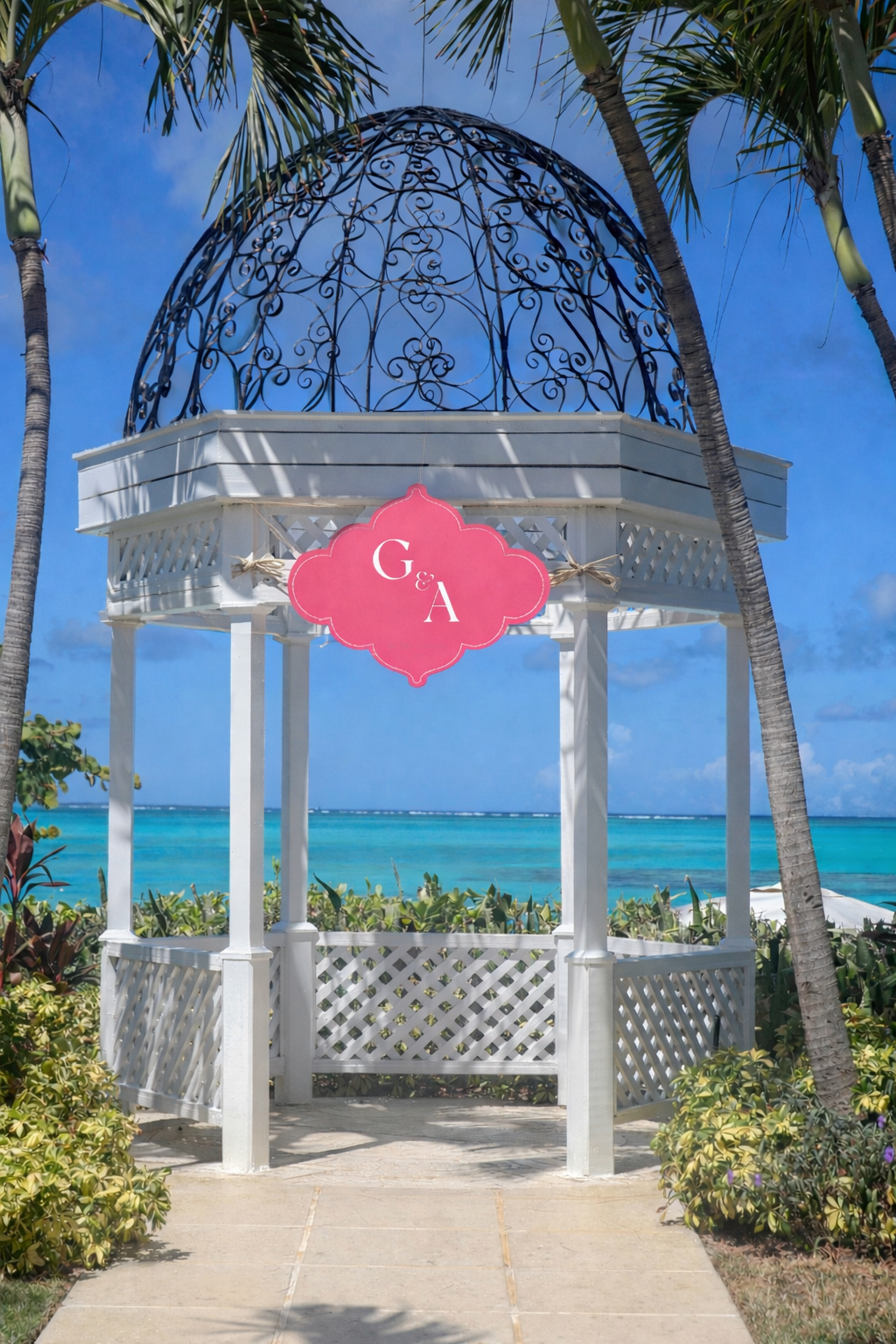 Signature Shape Custom Wedding Signage - Shape 24