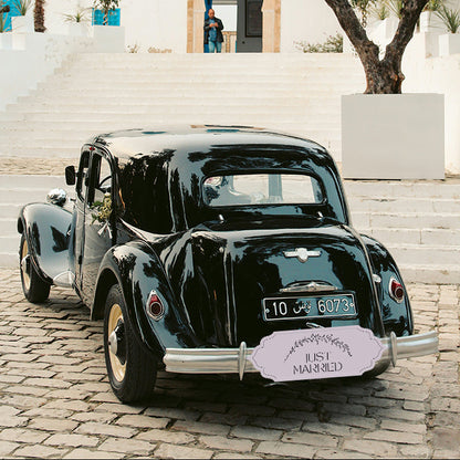 Signature Shape Custom Wedding Signage - Shape 23