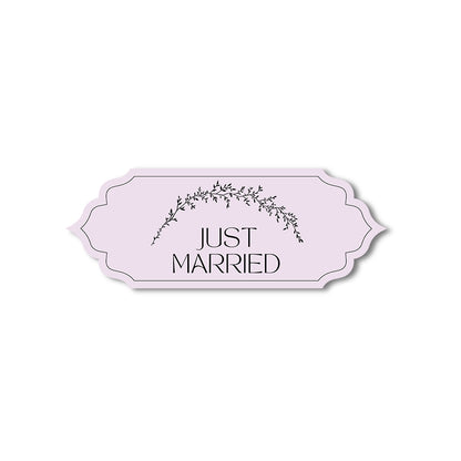 Signature Shape Custom Wedding Signage - Shape 23