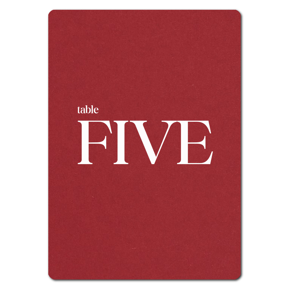 Individually Personalized Wedding Prints on Diecut Cardstock - Rounded Edge Shape