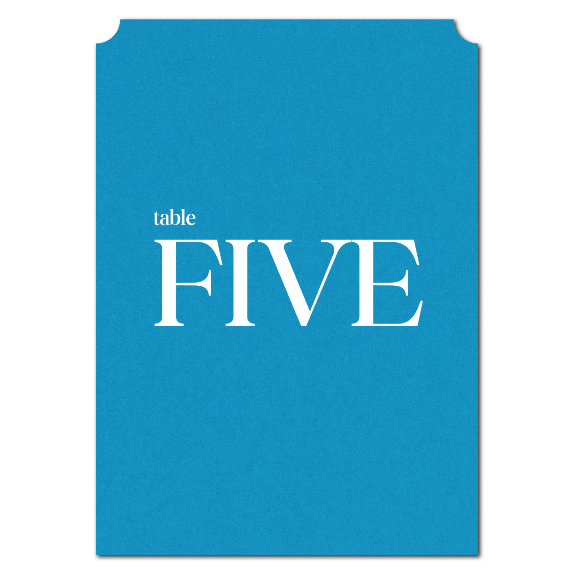 Individually Personalized Wedding Prints on Diecut Cardstock - Simple Shape