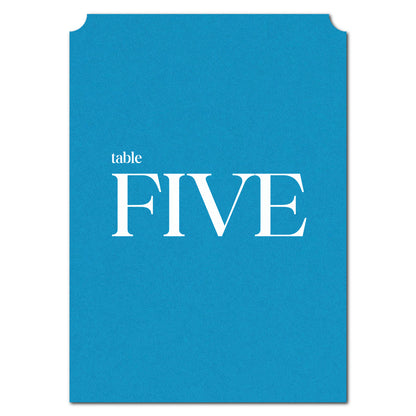 Individually Personalized Wedding Prints on Diecut Cardstock - Simple Shape