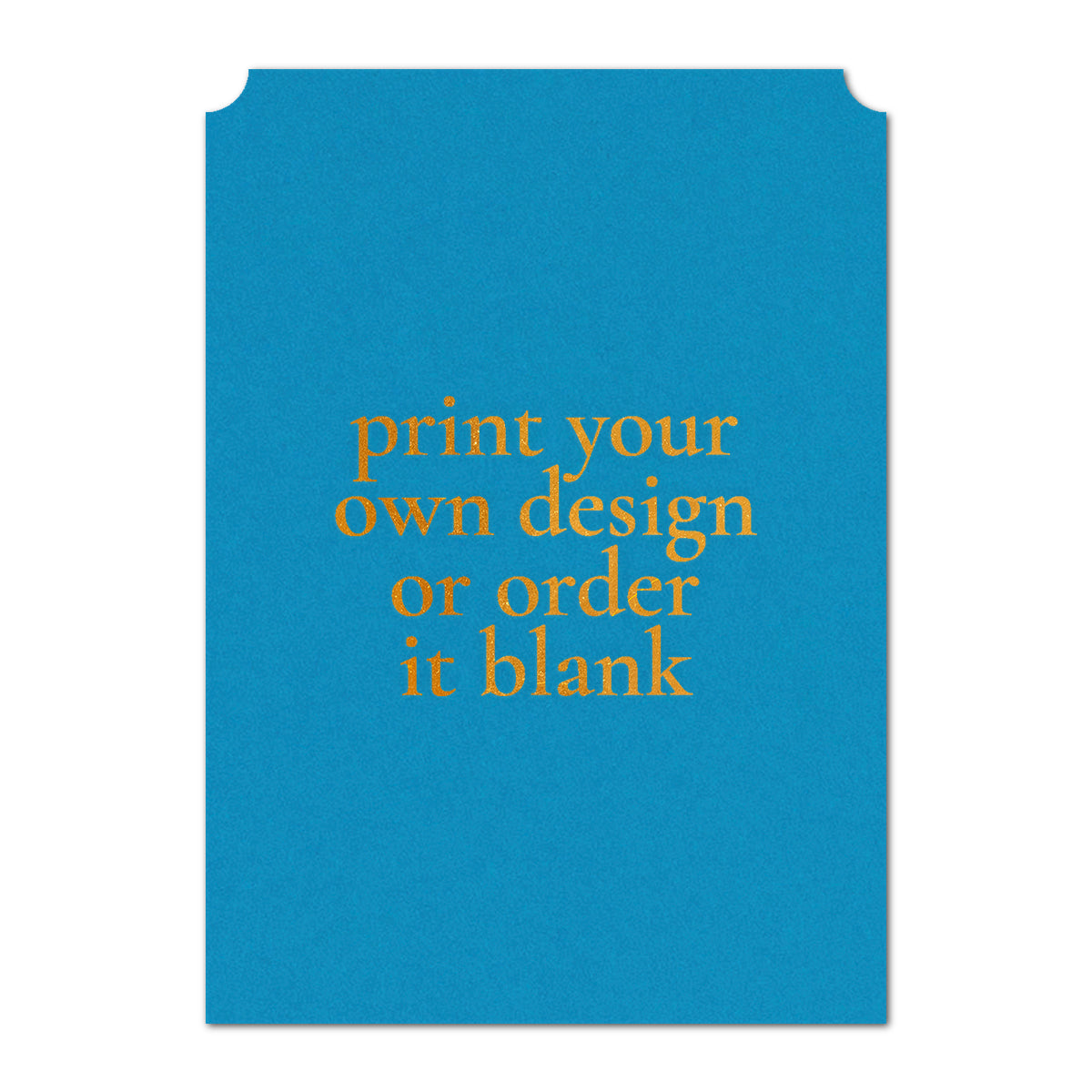 Custom Wedding Prints on Diecut Shaped Cardstock | Simple Shape