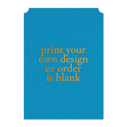 Custom Wedding Prints on Diecut Shaped Cardstock | Simple Shape