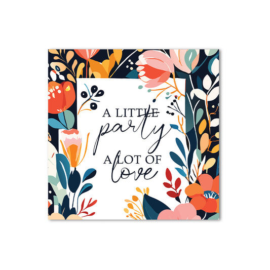 Standard Print 110lb Flat Card - Square Shape