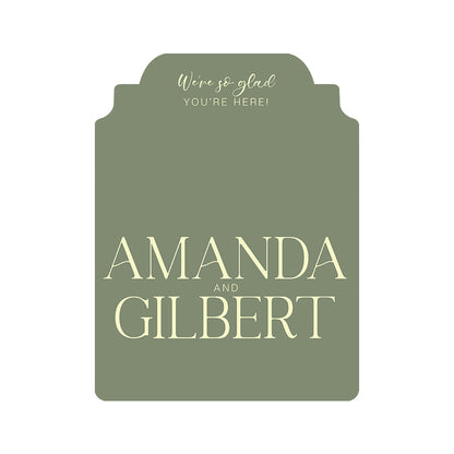 Glossy Favor Stickers  -  Shape 83