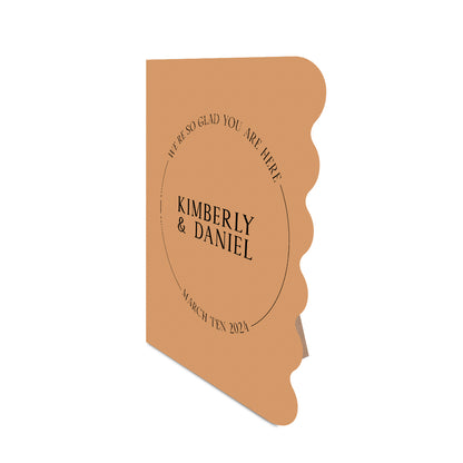 Table Signage with Stick-on Easel Template - Shape 11