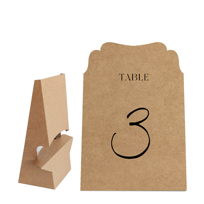 Table Signage with Stick-on Easel Template - Shape 20