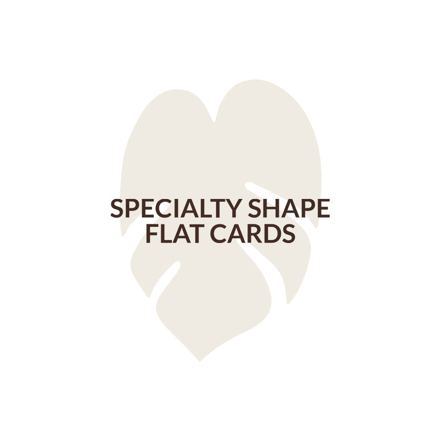 Signature Shape Card C102 - 5.5 x 8.5 inch