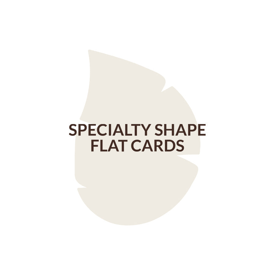 Signature Shape Card C167 - 3.5 x 4.875 inch