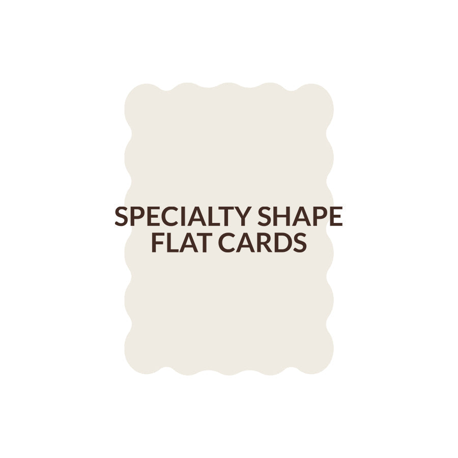 Signature Shape Card M49 - 3.5 x 4.875 inch