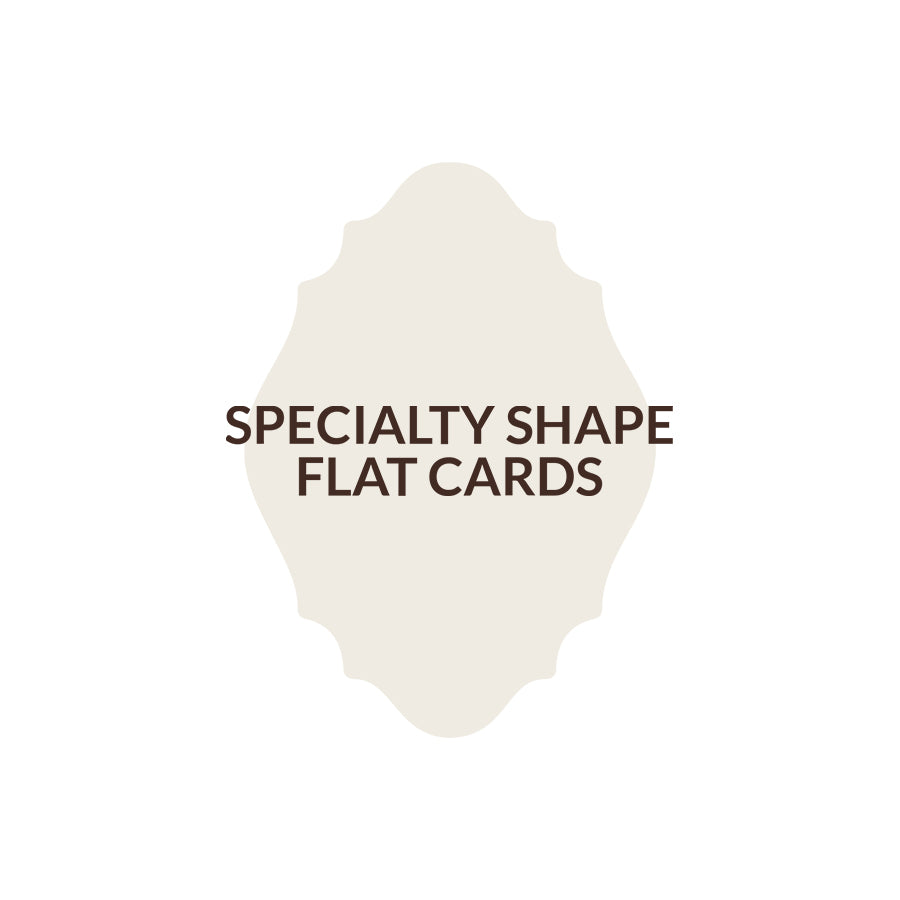 Signature Shape Double Thick Card S13 - 4.25 x 5.5 inch