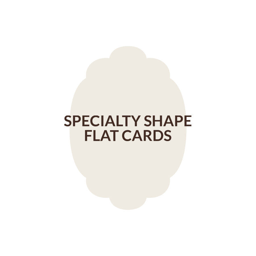 Signature Shape Double Thick Card S26 - 4.5 x 6.25 inch
