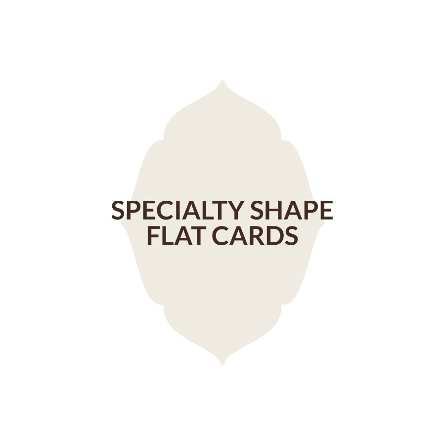 Signature Shape Double Thick Card S32 - 3.5 x 4.875 inch