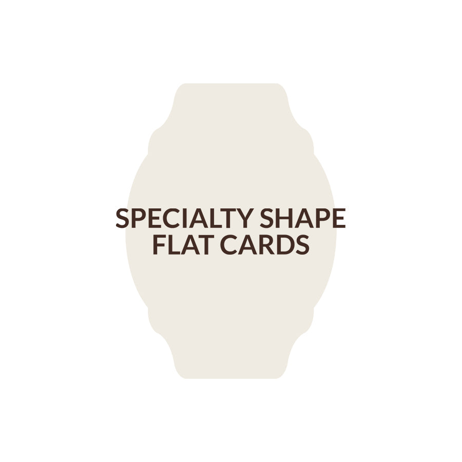 Signature Shape Double Thick Card S35 - 3.5 x 4.875 inch