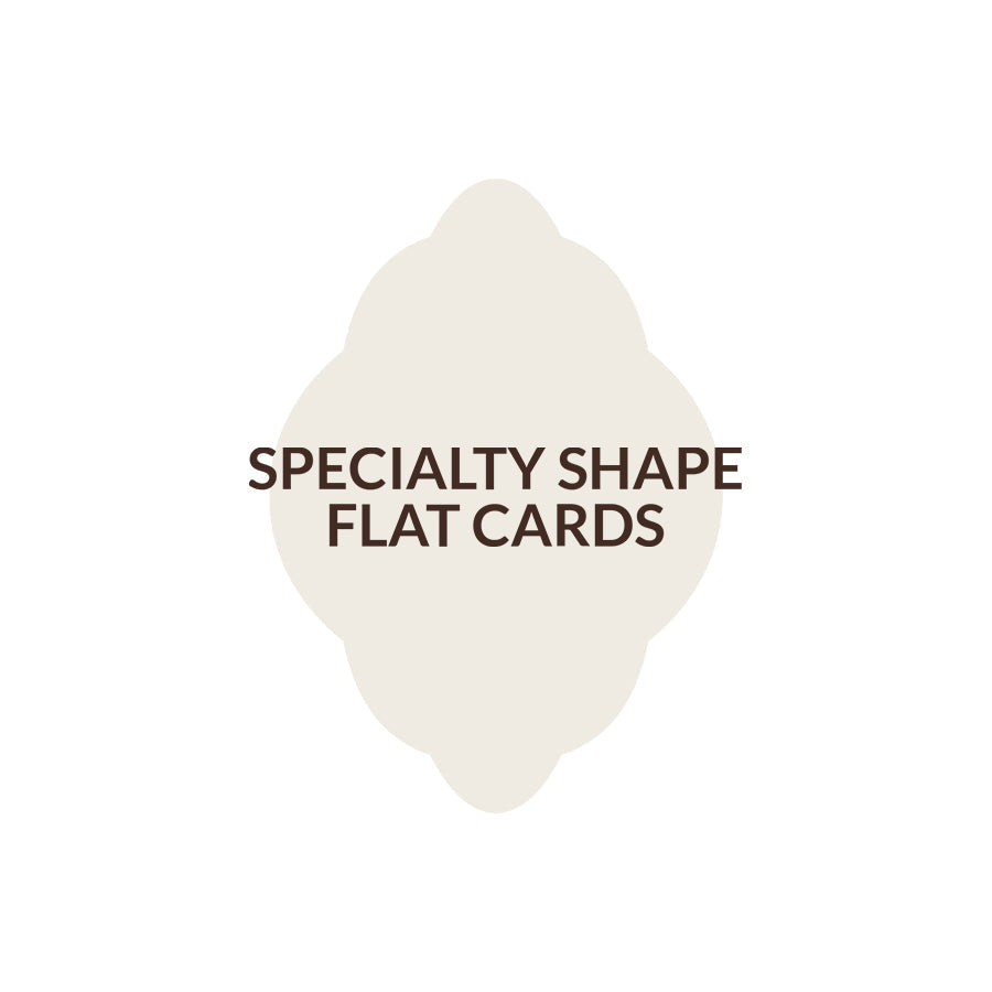 Signature Shape Double Thick Card S40 - 3.5 x 4.875 inch