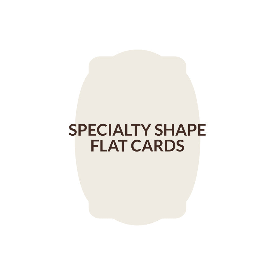 Signature Shape Double Thick Card S64 - 3.5 x 4.875 inch