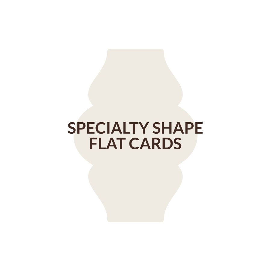 Signature Shape Card S8 - 3.5 x 4.875 inch