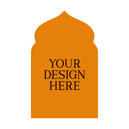 Personalized Wedding Signs | Fully Custom Print | Signature Arabian Shape