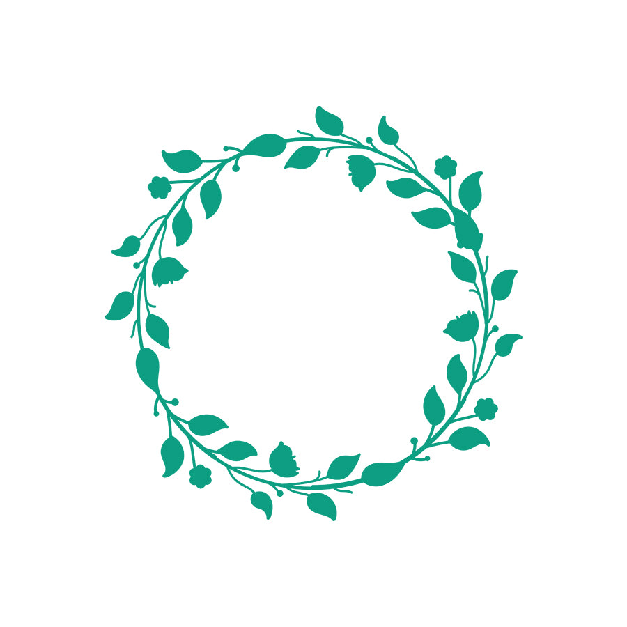 Wreath Design SVG PNG Template - Design 4