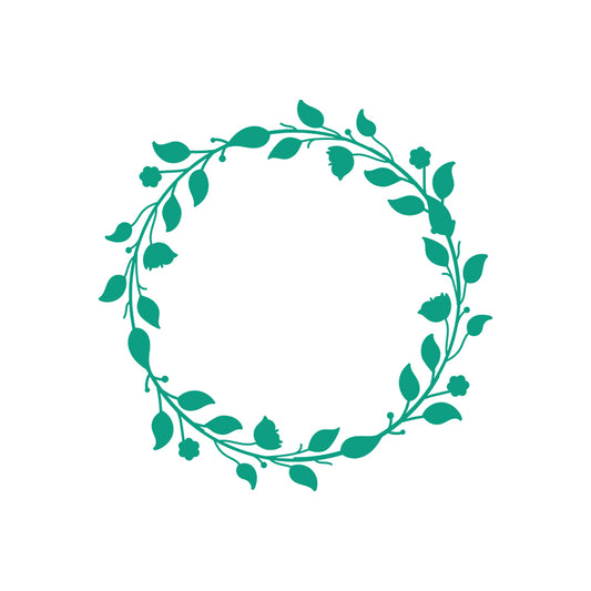 Wreath Design SVG PNG Template - Design 4