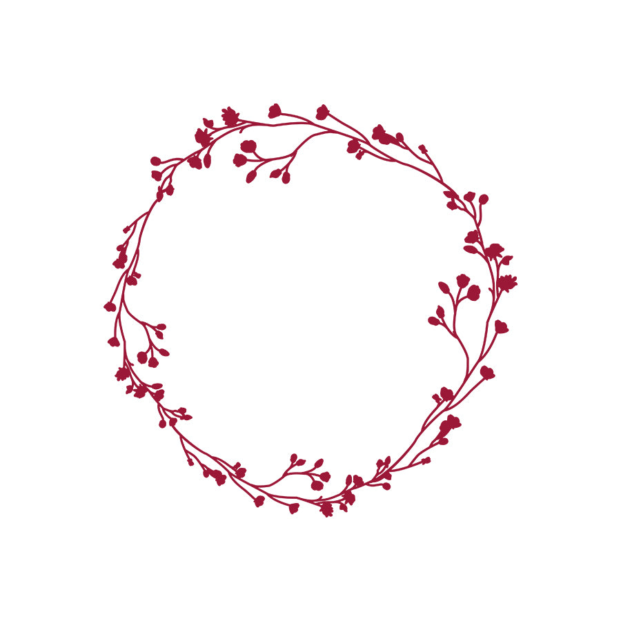Wreath Design SVG PNG Template - Design 10