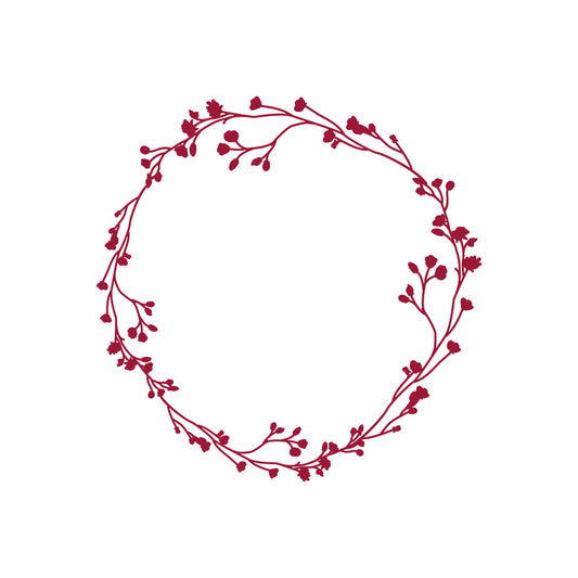 Wreath Design SVG PNG Template - Design 10