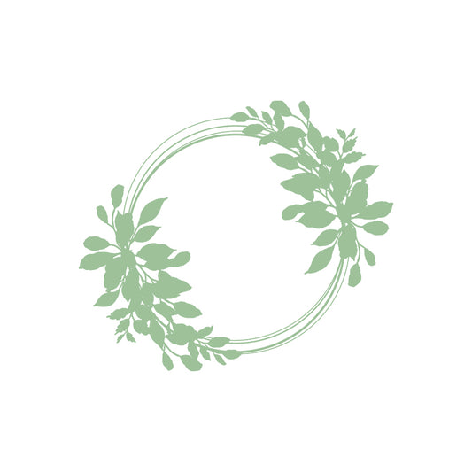 Wreath Design SVG PNG Template - Design 13