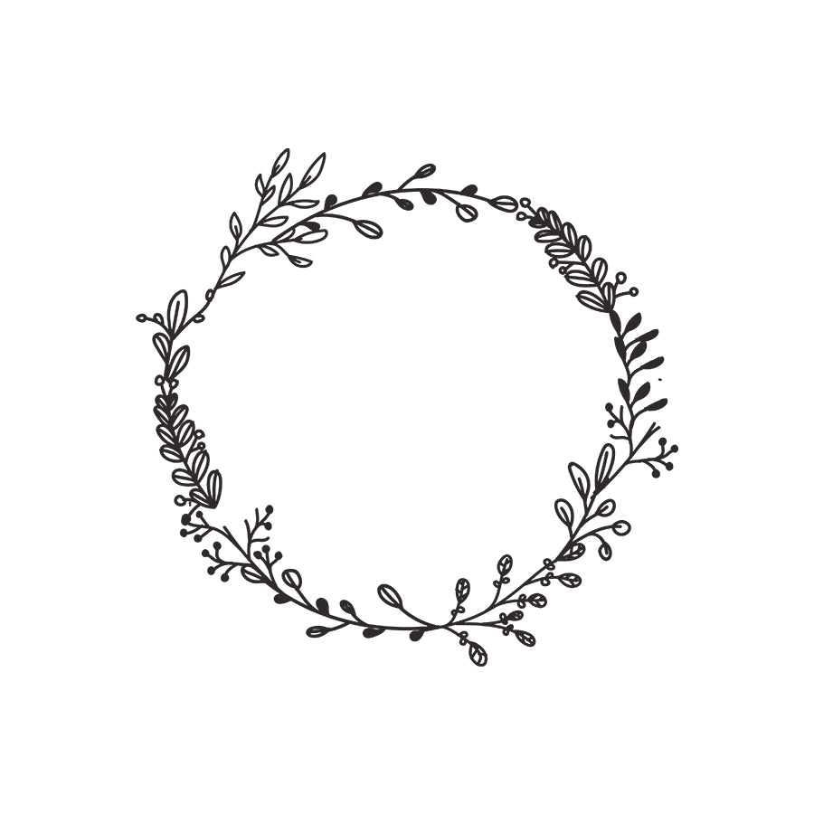 Wreath Design SVG PNG Template - Design 20