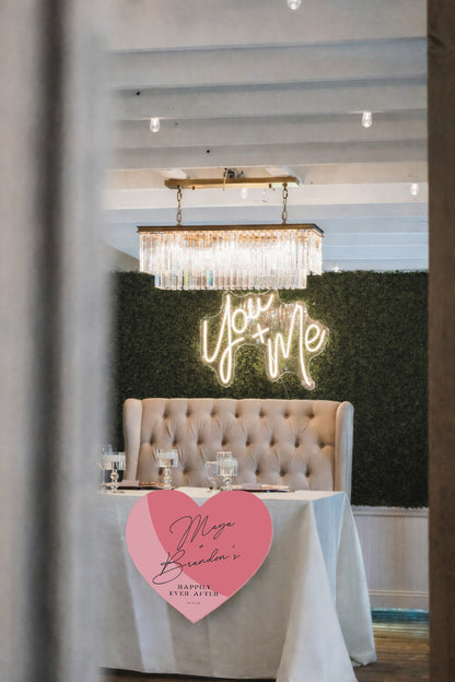 Signature Shape Custom Wedding Signage - Shape 92