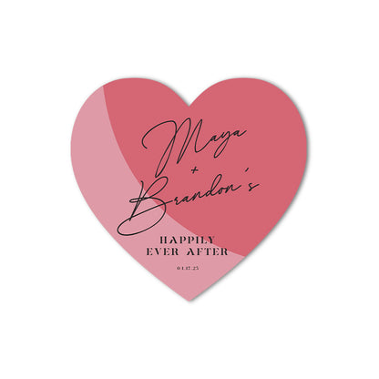 Signature Shape Custom Wedding Signage - Shape 92