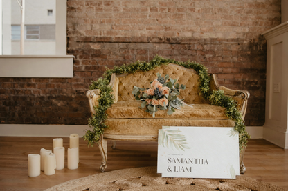 Signature Shape Custom Wedding Signage - Shape 25