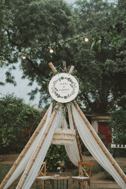 Signature Shape Custom Wedding Signage - Shape 46