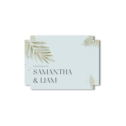 Signature Shape Custom Wedding Signage - Shape 25