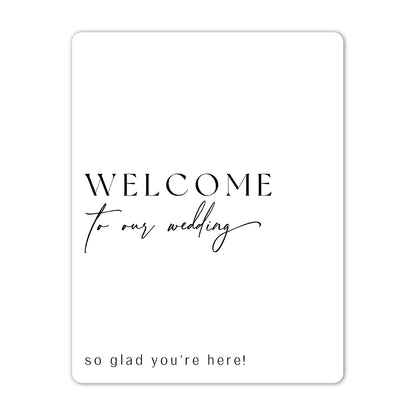 Free Wedding Sign Templates (22 Signs)
