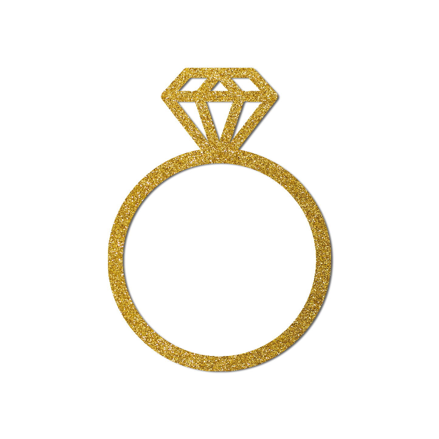 Engagement Party SVG | Engagement Ring Template - Style 12