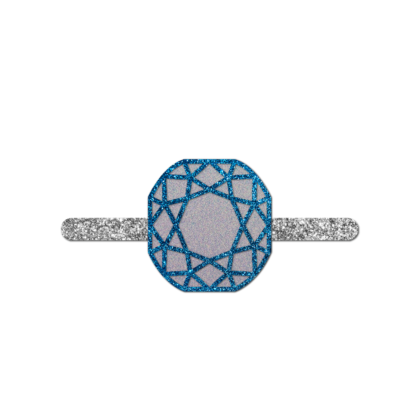 Engagement Party SVG | Engagement Ring Template - Style 4