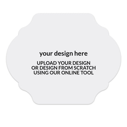 Signature Shape Custom Wedding Signage - Shape 35