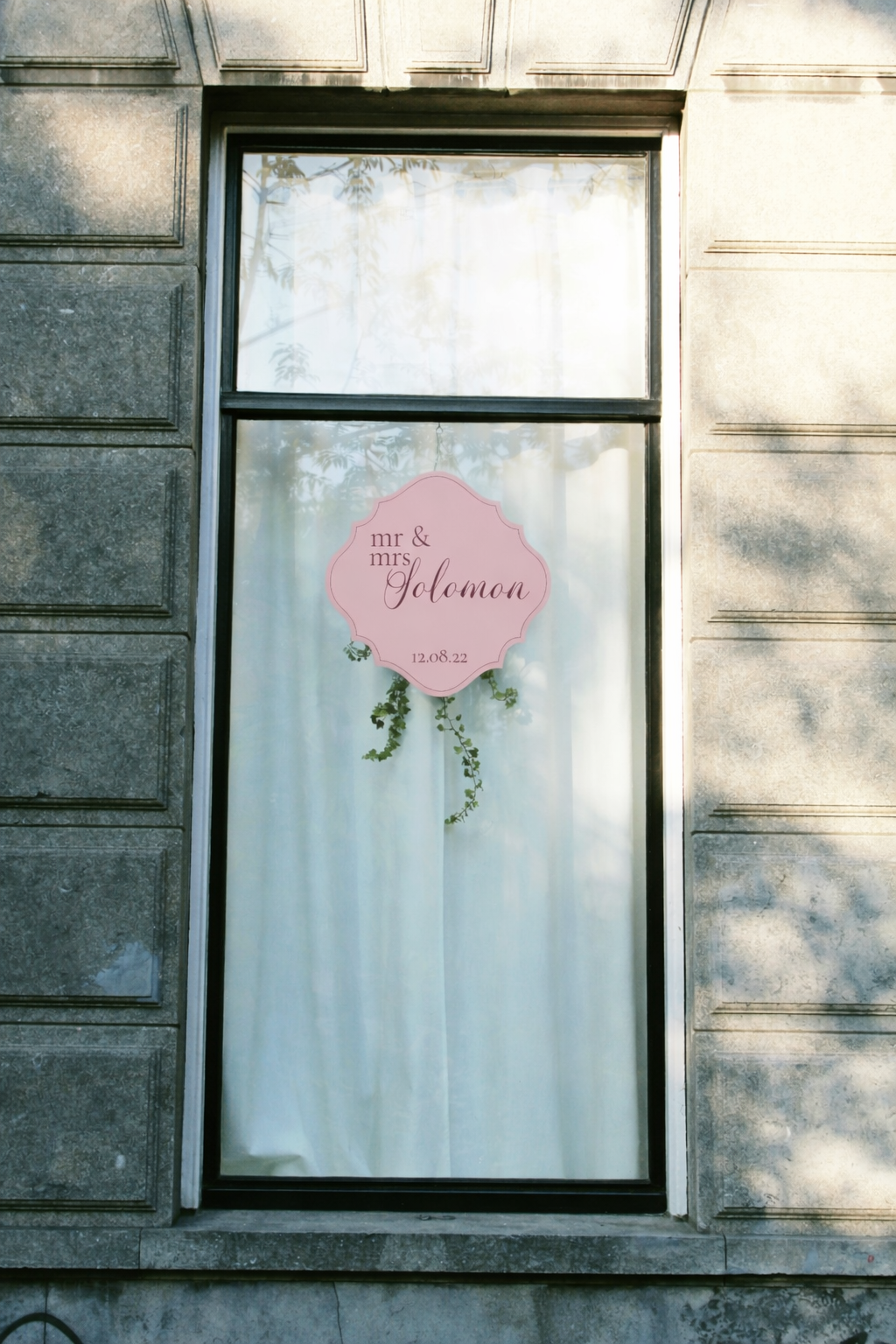 Signature Shape Custom Wedding Signage - Shape 27