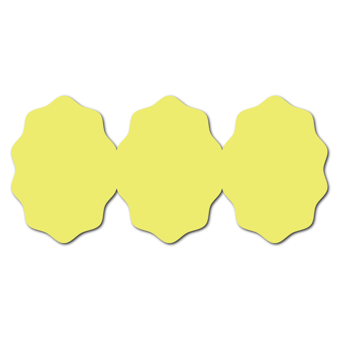 Shaped Zigzag Fold Wedding Program SVG | Accordion Wedding Card Template - Shape 6